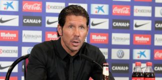 Simeone: «Cuando falten pocas jornadas miraremos la tabla»