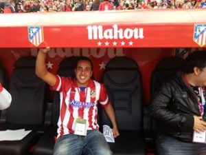 chupando banquillo