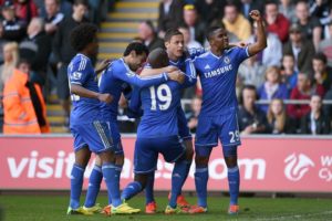 Chelsea celebra un gol