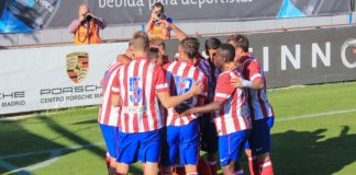 Una goleada para brindar por la salvación