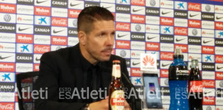 Simeone: «El equipo hizo un gran partido, excepto en el inicio del segundo tiempo»