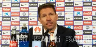 Simeone: «Oblak nos ha salvado al final del partido»