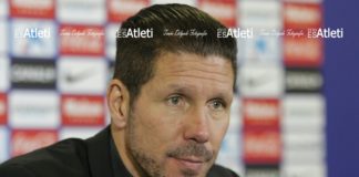 Simeone: «El equipo fue hoy de menos a más»