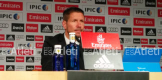 Simeone: «El Atleti debe competir siempre, en cualquier competición»