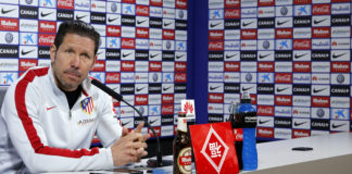 Simeone: «No pensamos en otra cosa más allá del partido de mañana»