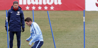 Koke en la recta final de su recuperación Koke en la recta final de su recuperación (26/02/2015)