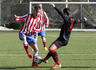 Leandro sólo no se basta y el Atleti C cae en casa