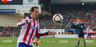 Godín, 150 partidos ligueros de rojiblanco