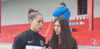 Lola Gallardo: «Es un buen punto, pero nos hubiera gustado celebrar la plaza de Champions con la afición» Lola Galalrdo