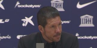 Simeone: «Conseguimos un punto importante»