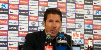 Simeone: «Nos alegra la vuelta al gol de Griezmann»