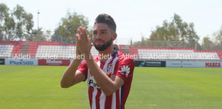 Carrasco: «Ha sido fácil venir al Atleti»