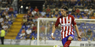 Filipe Luis: «Espero poder retirarme en el Atleti»