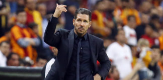 Simeone: «El equipo jugó un muy buen primer tiempo»