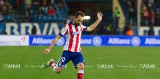 Juanfran, único jugador del Atlético en la convocatoria de España