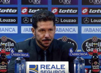 Simeone: «Me quedo con el primer tiempo para seguir mejorando»