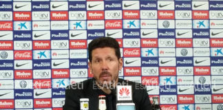 Simeone: «Siempre que venimos a este campo sabemos que va a ser difícil»