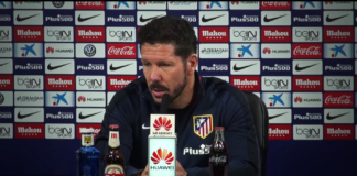 Simeone: «Históricamente, el Atleti es trabajo, esfuerzo, contragolpe, competir…»