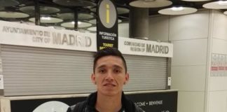 Kranevitter aterriza en Madrid y se pone a las órdenes de Simeone Kranevitter saluda a su llegada a Madrid