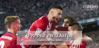 La previa en datos: estadísticas del Celta de Vigo – Atlético de Madrid
