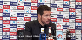 Simeone: «Somos líderes, pero necesitamos seguir creciendo»