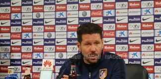 Simeone: «Es un fracaso mío que no haya triunfado Jackson»