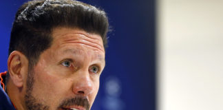 Simeone: «Estamos en un momento bueno y con entusiasmo»