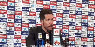 Simeone: «Estoy muy contento con la reacción del equipo»