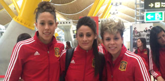 Esther debuta con la Selección Absoluta Femenina