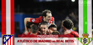 La previa en datos: estadísticas del Atlético – Betis