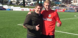 Yury Tkachuk debuta en el filial con buena nota