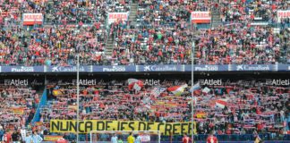 La afición rojiblanca no deja de creer