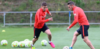 Una convocatoria competitiva contra el Celta Club Atlético de Madrid / Ángel Gutiérrez