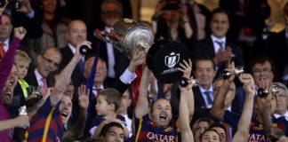 El Vicente Calderón corona al campeón de Copa JOSEP LAGO/AFP/Getty Images