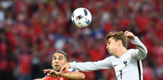 La Francia de Griezmann pasa como líder del Grupo A FRANCK FIFE/AFP/Getty Images