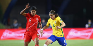 Filipe Luis cae eliminado con Brasil en la Copa América