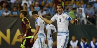 Godín y Giménez caen eliminados en la Copa América Centenario
