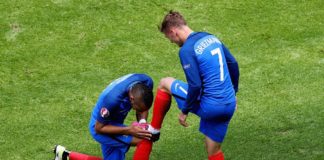 Griezmann, primer jugador del Atleti en hacer doblete en una Eurocopa