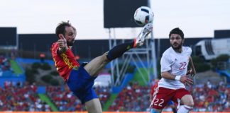 Juanfran y Koke jugaron 45 minutos con España