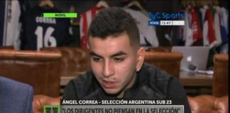 Correa: «No me muevo del Atleti, estoy muy agradecido»