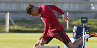Giménez y Tiago se retiraron del entrenamiento con molestias