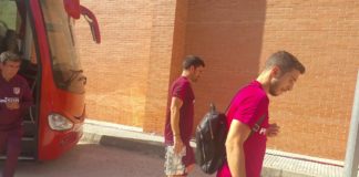 VIDEO. Llegada del Atlético de Madrid a Burgo de Osma