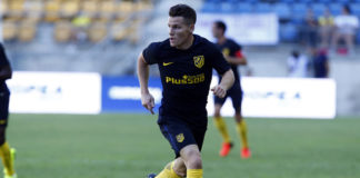 Gameiro en su estreno: «El Atleti es como una gran familia»