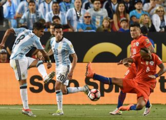 La nueva Argentina confía en los Atléticos MARK RALSTON/AFP/Getty Images