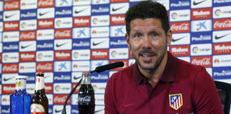 Simeone: «La afición del Calderón siempre está, espero a la grada de siempre»