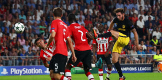 Saúl hace bueno el partido del Atleti