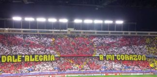 ‘Dale alegría a mi corazón’, un tifo de Champions