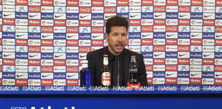 Simeone: «El equipo está creciendo y eso es bueno para el futuro»