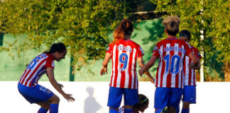 El Atleti Femenino también gana en plena mudanza