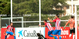 El Atleti B doblega al líder